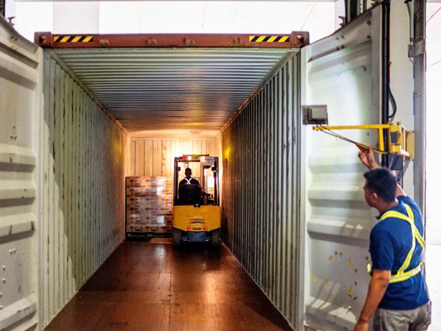Zbirni kontejnerski transport LCL